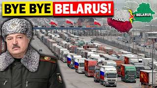 Moscow's Belarus Land Bridge Is Gone—Thousands Trucks Panic as Poland Shut Down All Border Crossings