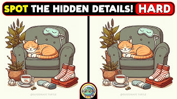 🐢🧩 Find The Difference | Are You Sharp Enough? 🧩🐢 | Quizonaut Turtle