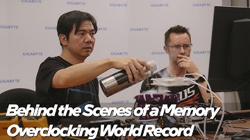 New Memory OC World Record: 13,530 MT/s with Gigabyte & Corsair | Talking Tech | Intel Technology