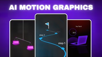 I Used AI to Create Motion Graphics in 5 Minutes and Here