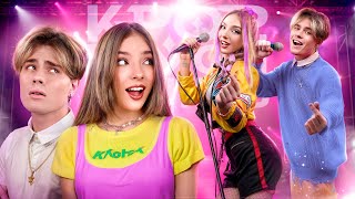 Fałszywi vs prawdziwi Łowcy Demonów K-popu! Akademia K-popu w prawdziwym życiu