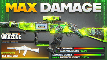 the *NEW* #1 BROKEN AR META LOADOUT for BO6 WARZONE! (Best Meta Loadout in Warzone 3)