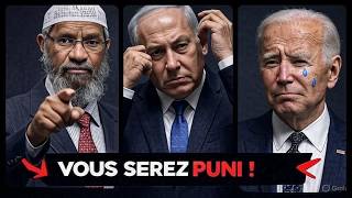 Tu seras PUNI Benjamin Netanyahu...Zakir Naik HAUSSE le ton sur le FANTÔME Israélien