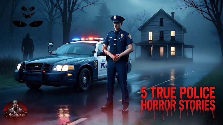 5 True Police Scary Stories | Bedtime Stories | Stories for Sleep