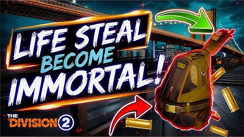 Armor On Kill LIFE STEAL Build – Become Immortal in The Division 2!