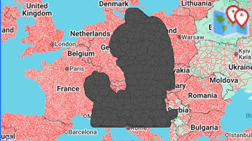 Bad Apple in GeoGuessr map editor (map-making.app)