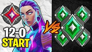1 Immortal VS 5 Ascendants, BUT Immortal Starts 12-0