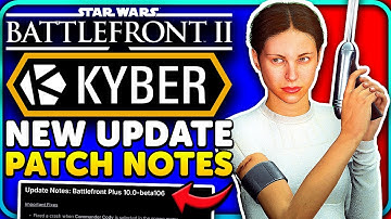 Star Wars Battlefront 2 Kyber V2 New Update! (Battlefront Plus Patch Notes)