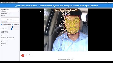 🚗😴 Driver Drowsiness Detection System | Real-Time Fatigue Monitoring Using AI | MediaPipe + Python