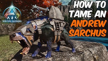 Hoe je een Andrewsarchus temt in ARK Survival Ascended + Volledige handleiding