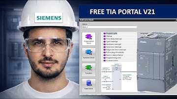 How to Get Free TIA Portal V21 Cloud + Simulator | PLC Programming Tutorial  | First PLC Project