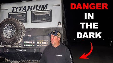 NIGHTTIME CAMPING DISASTER! ALMOST DROVE INTO A DITCH
