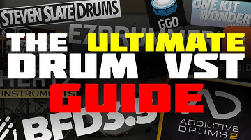 The Ultimate Drum VST Guide - (3 Hours of Testing Drums)