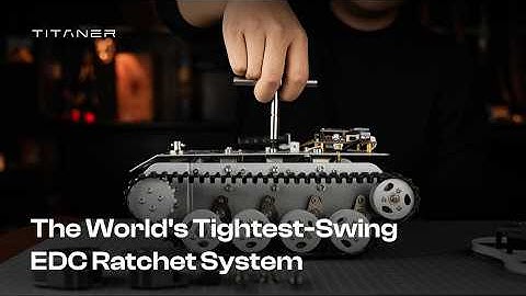 Meet the Titaner EDC Ratchet System — engineered for impossible spaces and micro-precision.