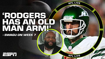 'Aaron Rodgers has an OLD MAN ARM!' 😳 - Swagu + Packers had the BLUEPRINT vs. C.J. Stroud | NFL Live