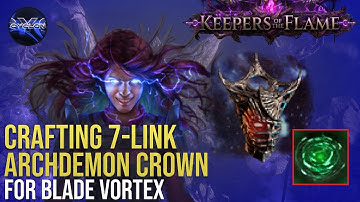 [3.27 Keepers] Easy Steps to Craft Blade Vortex 7-Link Crown