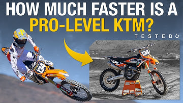 How is this bike five seconds a lap faster than a stock 250F? | AEO Powersports KTM 250 SX-F Test